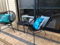 Small Outdoor Area Staging