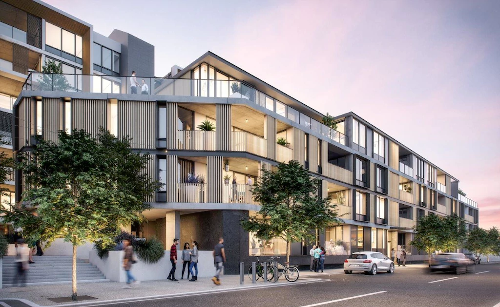  Future apartment development in Fremantle