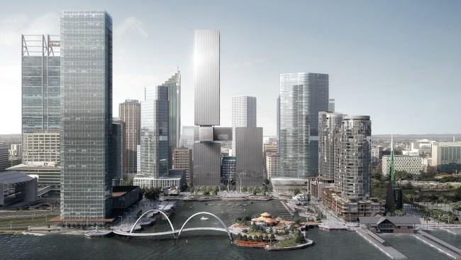 Perths Elizabeth Quay Development Could Get Some Taller Than Anticipated Skyscrapers