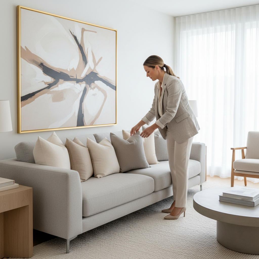 home staging vs decorating